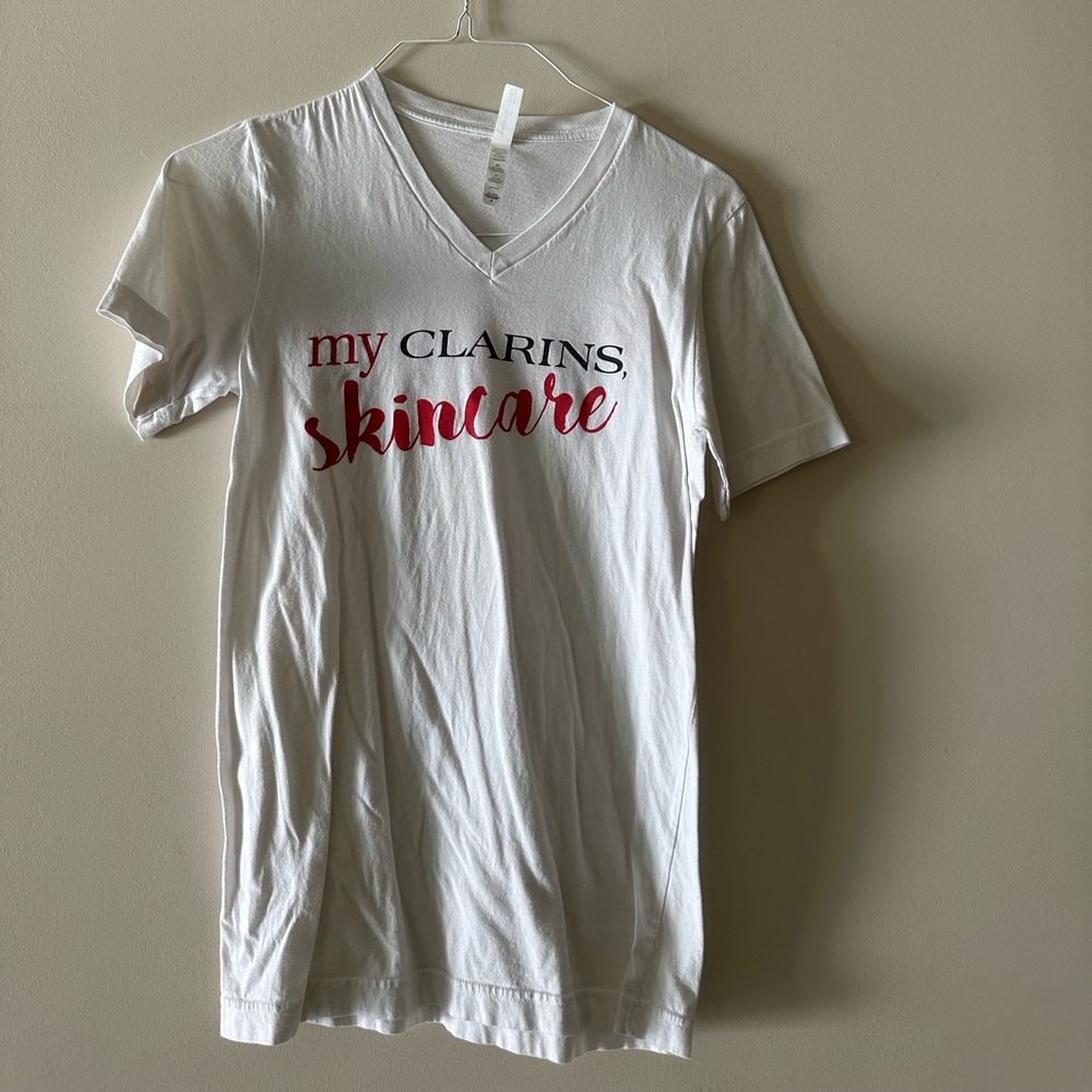 NEW LIMITED EDITION My Clarins ‘I ❤️ LA’ Tee. 💯 air plume cotton!  Soft!